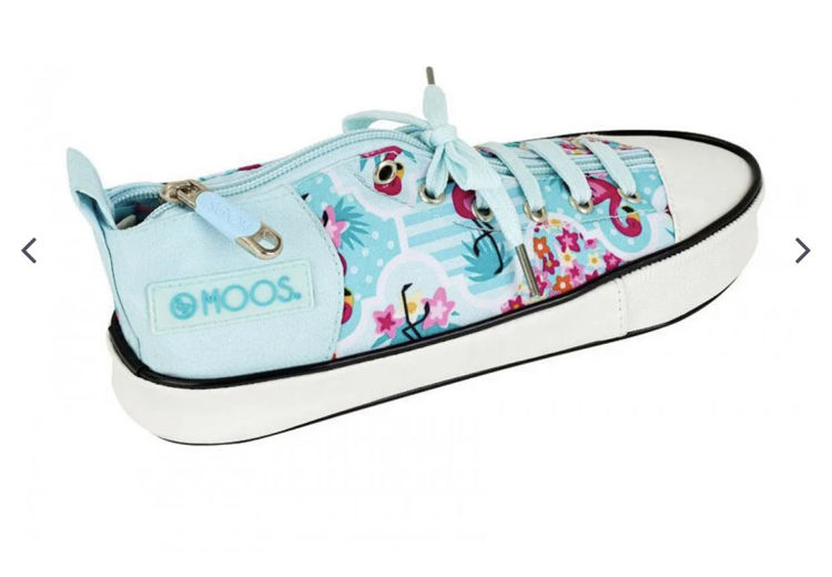 Picture of 6586-Moos Flamingo Pink sneaker bag/ PENCIL CASE POCKET